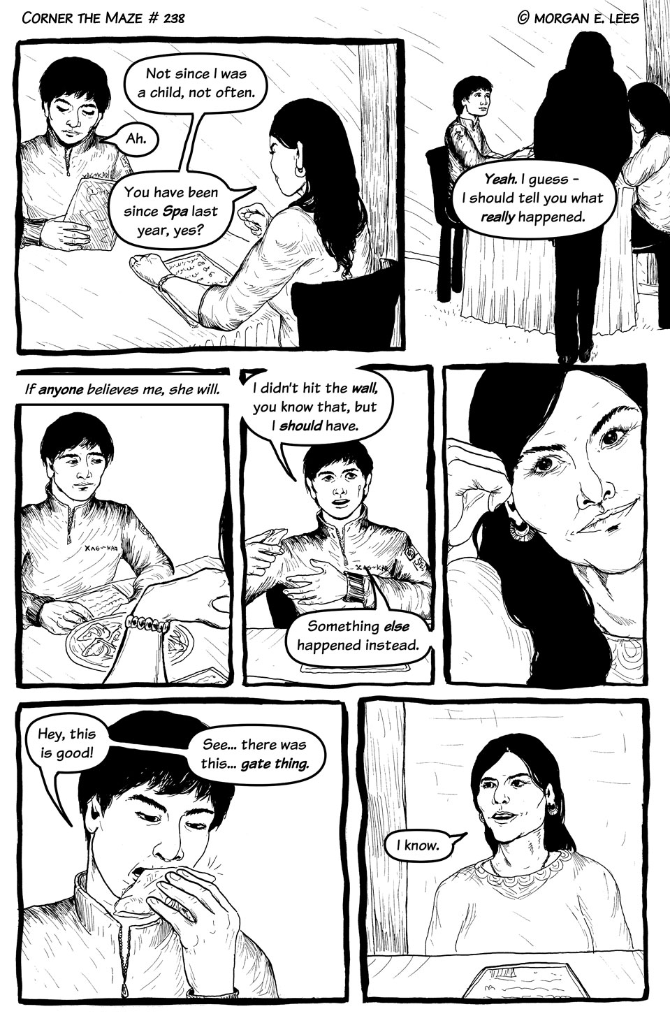 Corner the Maze