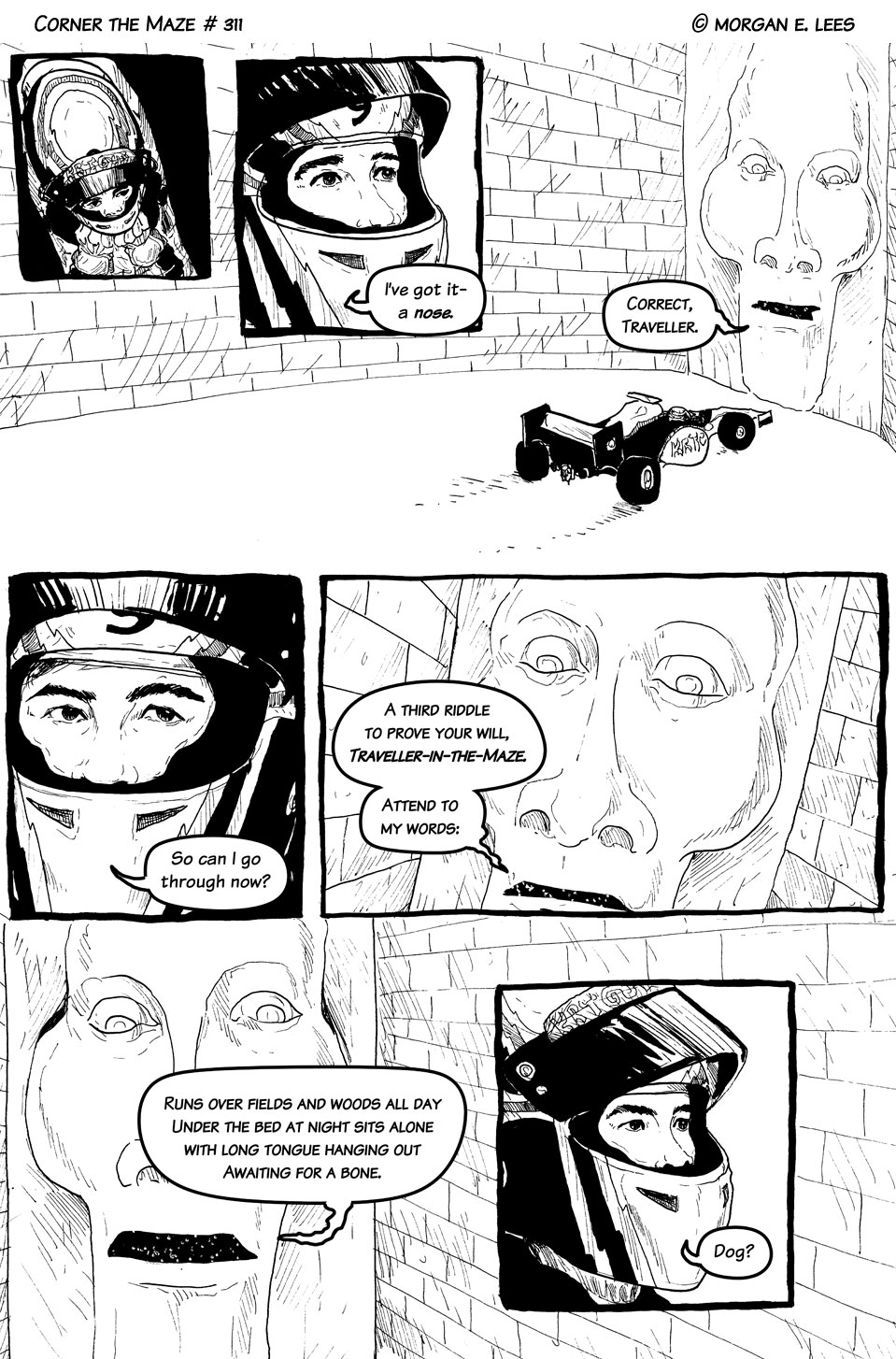 Corner the Maze